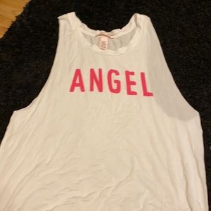 vs tank top. “angel”